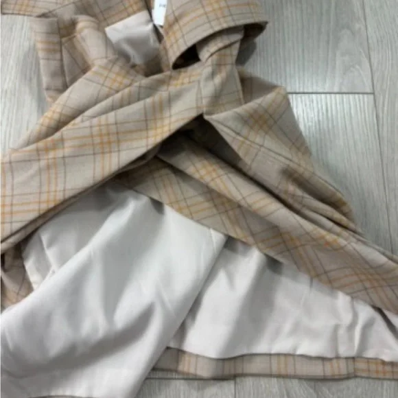 Viktoria & Woods Munich Plaid Wool Skirt Academia - Picture 5 of 11